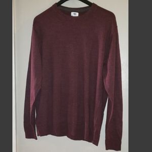 Soft burgundy sweater